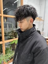 サティ(sati)&nbsp;前下がりマッシュ×スパイラルパーマ