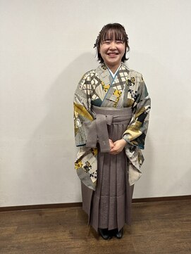 アクティフ(actif) 名古屋駅徒歩３分 actif　着物/和装/着付けヘアセット  早朝受付