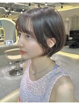 ロンドブルーム 天神大名店(Lond Bloom)&nbsp;10代20代30代ショートボブ髪質改善丸みショート似合わせカット