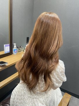 ボアップ(boappu) #ブラウンカラー#ブリーチなしカラー#ロングヘア#トリートメント