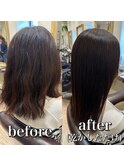 膨らむ髪もまとまるツヤ髪に。五十嵐の美髪矯正