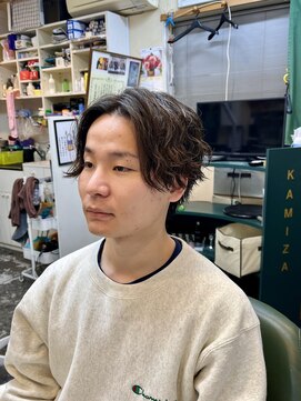 髪座 スパイラルパーマ