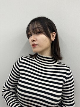 ロンドソレイユ 池袋(Lond soleil) ボブ/前髪カット/レイヤーカット×ケアブリーチ/デザインカラー