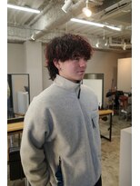 スレイ 西宮(SLAY)&nbsp;波巻きハイライトアップバングツーブロックマッシュ