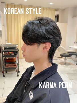 アッシュ 武蔵小金井店(Ash) 《韓国風》カルマパーマ×ミニウルフ