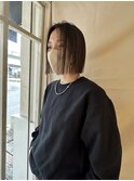 スタイリッシュなボブスタイル