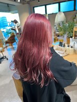 ユミリーバイルコル(umily by RuCOR.)&nbsp;切りっぱなしボブ/エアリーロング/美髪/ピンクブラウン