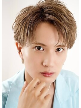 オーシャントーキョーウエスト 心斎橋 (OCEAN TOKYO WEST) 韓国ヘアセンターパートニュアンスパーマツーブロック