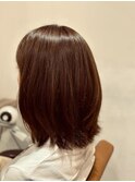 外ハネアメジストカラー