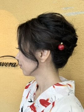 プリマヴェーラ 神楽坂 浴衣ヘア