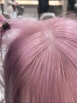 ペレ 栄店(PELE) デザインカラー/レイヤーカット/ウェットヘア/オリーブベージュ