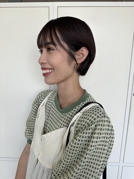 リノ 守山店(lino) ショートボブ/顔まわりカット/すっきりショート