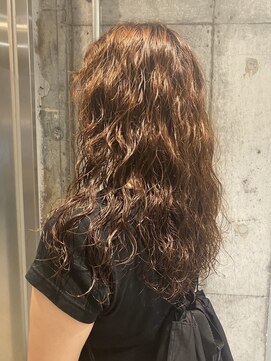 アース 高円寺店(HAIR & MAKE EARTH) ロングのミックスパーマ{@02st96｝