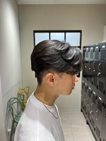 ステージ(STAGE)&nbsp;ダウンパーマ　韓国メンズヘア　ニュアンスパーマ