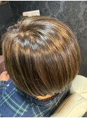 ハイライト/ショートボブ