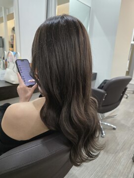 グランディールヘアデザイン(grandir hairdesign) プルエクステ/アッシュベージュ/ロングヘア/千葉