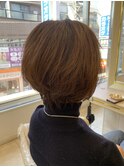 30代40代50代60代大人可愛いマッシュショートボブウルフカット