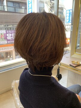 アッシュ 仙川店(Ash) 30代40代50代60代大人可愛いマッシュショートボブウルフカット