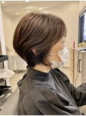 40代50代60代おすすめ◎くせ毛を活かす◎大人くびれショート