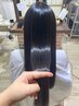 ノンダメージ艶髪ストレート+トリートメント+marbb+カット２０％OFF 19320円~