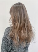 やわらかミルクティーベージュ!ミルクティーアッシュ20代30代