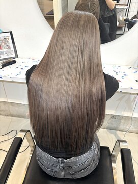 ラック 津田沼(LUCK) グレーベージュ/ダブルカラーインナーカラーケアブリーチ