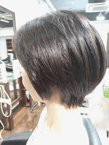 ボイストゥルース 久我山店&nbsp;クセ強でも収まるショートボブ