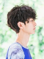 リップスヘアー 梅田アネックス(LIPPS hair)&nbsp;ラフウェーブマッシュ＃グランジサイドパートツーブロック