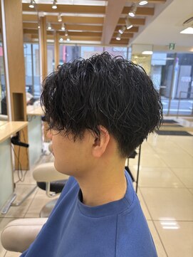 アデイ マチノマ大森店(AdAy) 縦落ちパーマ　ツイスパ　ゆるめメンズパーマ