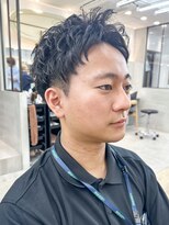 ロンドシエル 横浜(Lond ciel)&nbsp;ミニウルフチェリーブラウンブリーチなしショートボブ前髪/横浜