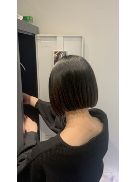 チル(chill) ボブ×縮毛矯正