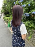 ブリーチなしダブルカラーでラベンダー