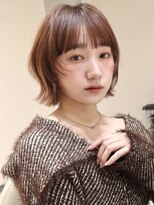 サイン 渋谷(SIGN)&nbsp;20代/韓国ボブ/レイヤーボブ/タッセルボブ/透明感カラー