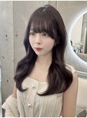 上品可愛い◇韓国くびれヘアショコラグレージュ