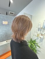 ビューティースタイルクラブ(BEAUTY STYLE CLUB) 【Aris】似合わせカットケアブリーチピンクベージュ