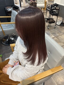 ゼン ネオ(Zen Neo) 髪質改善カラー×ピンクブラウン