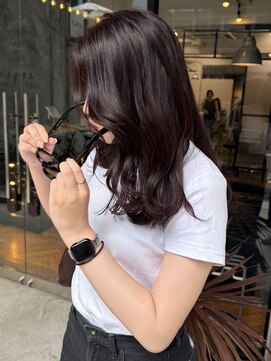 カイラ(KAILA) 暖色カラー/ラベンダーカラー/セミロング :樋口