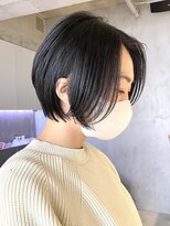 エリマバイフィフス 調布(elima by fifth)&nbsp;調布イルミナカラーレイヤーボブウルフショートカットベージュ