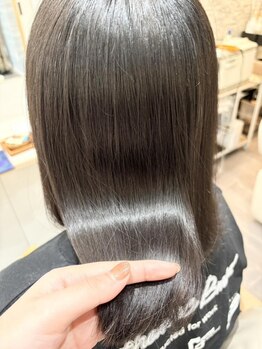 厳選したトリートメントで、髪質改善＊初めての方、どんな髪質の方にも◎一人ひとりに合わせてご提案します