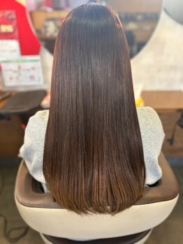 【自慢の髪質改善】希少な濃密TRで圧倒的うるツヤ！効果抜群の奇跡のトリートメントをお試しください！