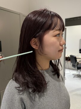 ラベンダーブラウン＋レイヤー