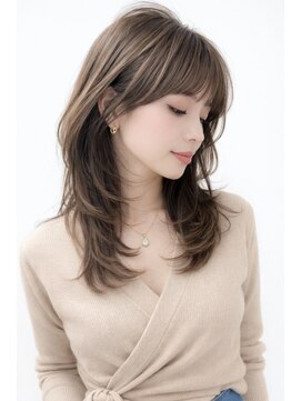 ゲイン(Gain) ショートカット・レイヤーカット×白髪ぼかし