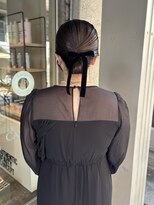 エヴリンアンドペイジ(Evelyn&paige)&nbsp;タイトシニヨン/ヘアセット【神戸/元町】