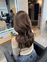 スタンス(STANCE) 韓国レイヤー×ブリーチなしショコラブラウン