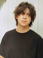 メンズエーバイフー 江坂(Men's A BY WHO)&nbsp;Men's A BY WHO江坂/ウルフスタイル/センターパートウルフ