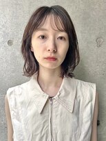 ロンド 銀座(Lond)&nbsp;☆春日☆ニュアンスウルフワンホンレイヤーダークブルーボブ72