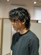 アレアル 広島並木通り店(ALEAR)の写真/毎朝のセットを楽に。お洒落で楽なパーマは大人メンズの必需品です。［メンズ/メンズパーマ/眉毛/広島］