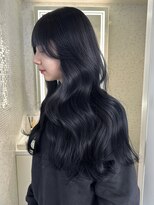 シャチューアオヤマ(SHACHU AOYAMA) 艶ブルーブラック