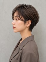 アースオーセンティック 立川店(EARTH Authentic)&nbsp;ハンサムショート×アッシュブラウン