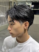 ベル 桑名(BHEL) 三重桑名ニュアンスパーマフェザーパーマ緩めセンターパートヘア